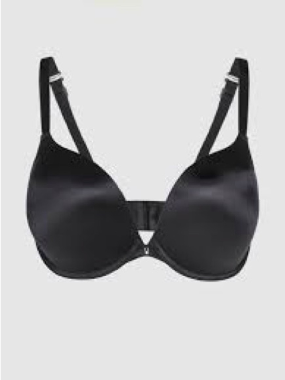 Frederick’s of Hollywood Heartthrob Push-Up Bra Black 38DD Sexy Glam Lingerie